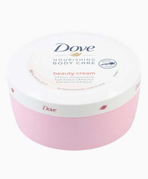 DOVE NOURISHING BODY CARE BEAUTY CREAM 250 ml Skin Moisturizing Asetena Pa 