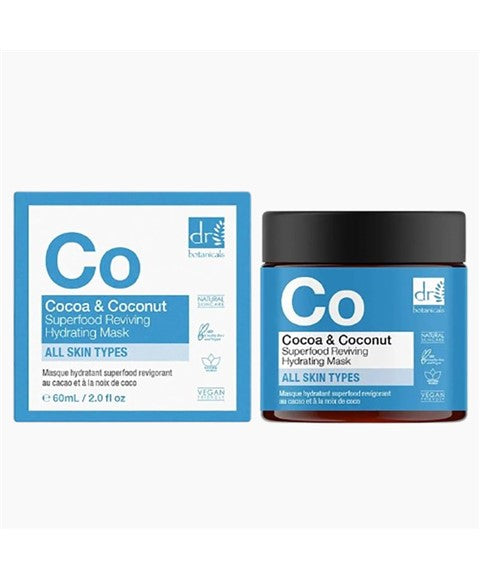 CO COCOA AND COCONUT SUPERFOOD REVIVING HYDRATING MASK 60 ml Skin Wash Asetena Pa 