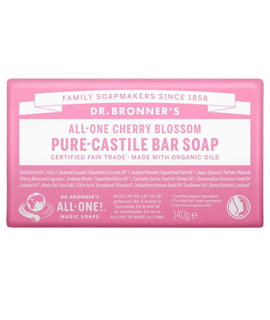 ALL ONE CHERRY BLOSSOM PURE CASTILE BAR SOAP 140 g Body Care Asetena Pa 
