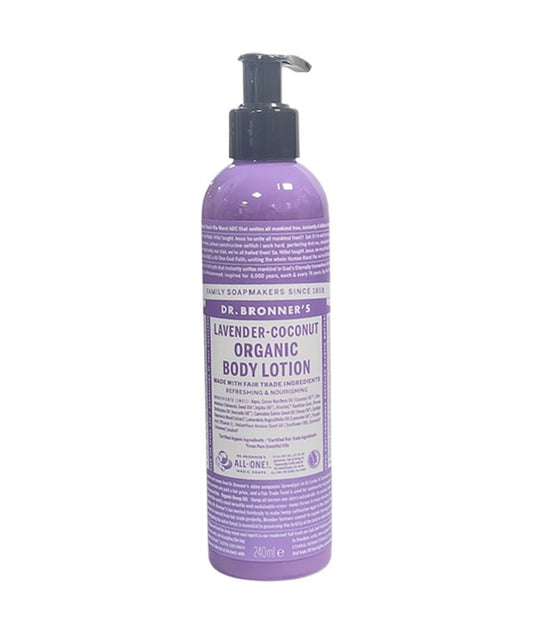 ALL ONE LAVENDER COCONUT ORGANIC BODY LOTION 240 ml Skin Moisturizing Asetena Pa 