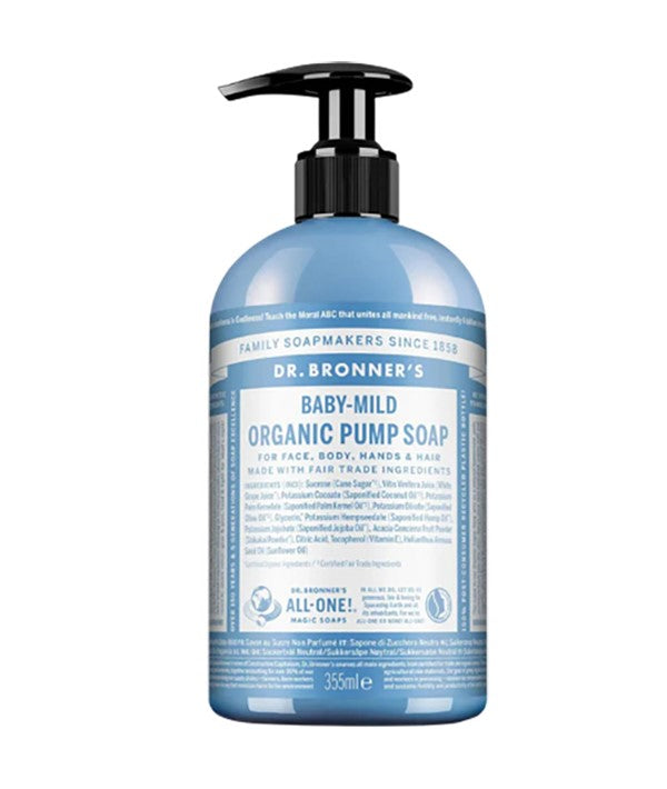 ALL ONE BABY MILD ORGANIC PUMP SOAP 355 ml Kids Skincare Asetena Pa 