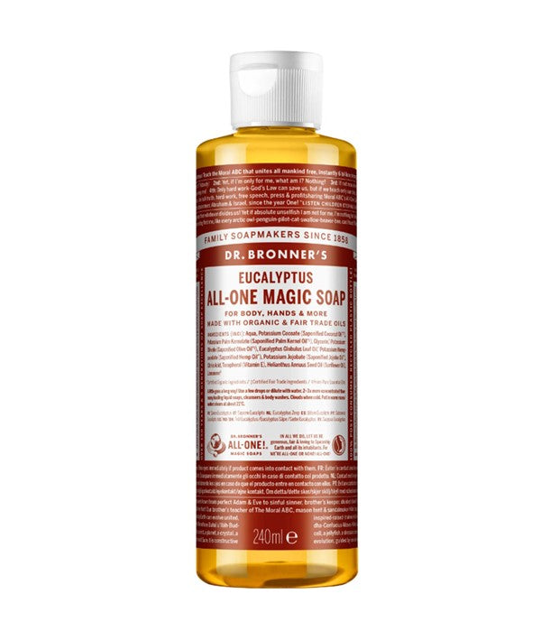 EUCALYPTUS ALL ONE MAGIC SOAP 240 ml Body Care Asetena Pa 