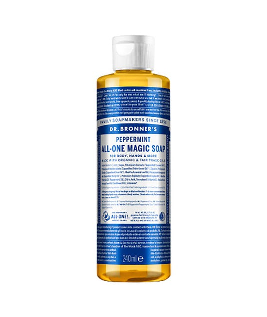 PEPPERMINT ALL ONE MAGIC SOAP 240 ml Body Care Asetena Pa 
