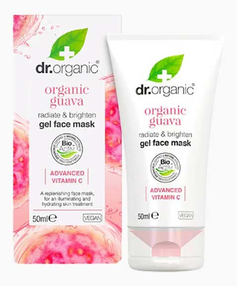 ORGANIC GUAVA RADIATE AND BRIGHTEN GEL FACE MASK 50 ml Skin Wash Asetena Pa 
