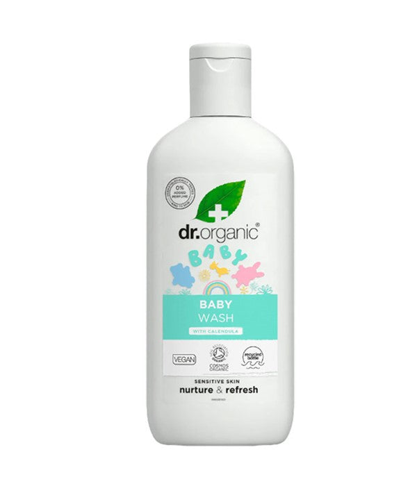 ORGANIC NATURE AND REFRESH CALENDULA UNFRAGRANCED BABY WASH 250 ml Kids Skincare Asetena Pa 
