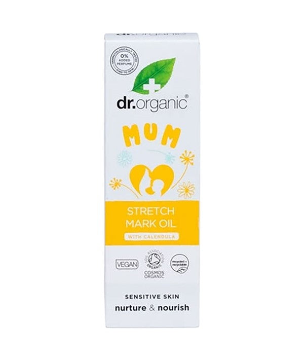 DR ORGANIC MUM STRETCH MARK OIL WITH CALENDULA 100 ml Skin Treatments Asetena Pa 