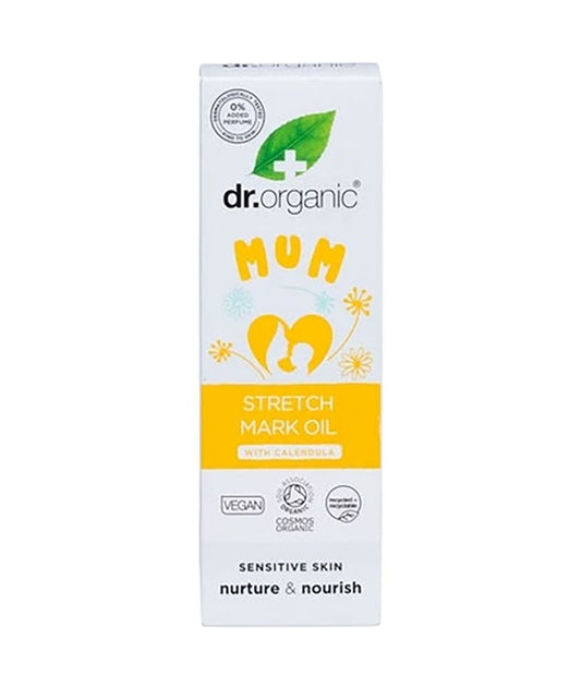 DR ORGANIC MUM STRETCH MARK OIL WITH CALENDULA 100 ml Skin Treatments Asetena Pa 