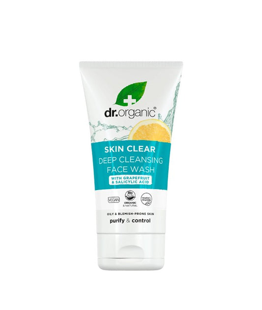 SKIN CLEAR ORGANIC TEA TREE DEEP PORE CLEANSING FACE WASH 125 ml Vegan Skincare Asetena Pa 