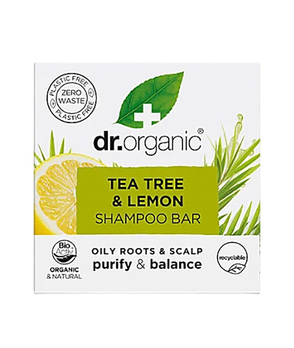 ORGANIC TEA TREE AND LEMON SHAMPOO BAR 75 g Shampoo Asetena Pa 