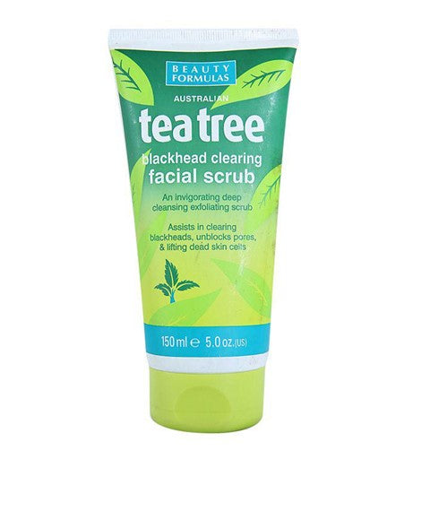 AUSTRALIAN TEA TREE BLACKHEAD CLEARING FACIAL SCRUB 150 ml Skin Wash Asetena Pa 