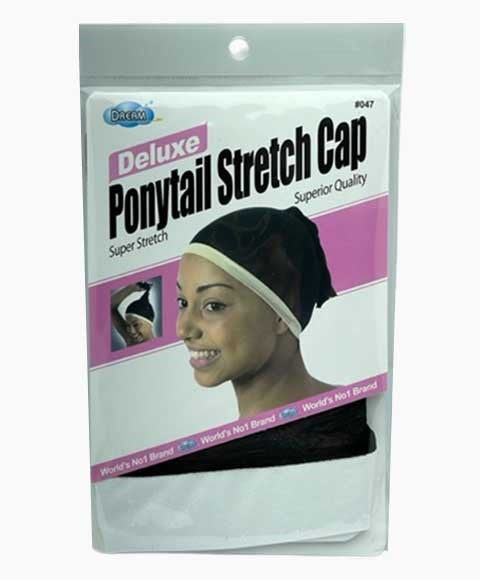 DREAM DELUXE PONYTAIL STRETCH CAP 047  Color Assorted Durags and Caps Asetena Pa 