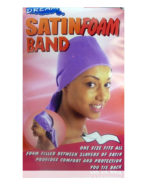 SATIN FOAM BAND 0071  Color 1 Durags and Caps Asetena Pa 