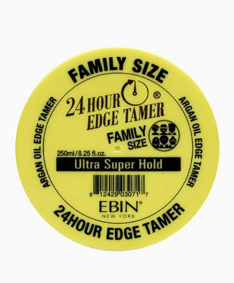 24 HOUR EDGE TAMER ARGAN OIL ULTRA SUPER HOLD 250 ml Hair Styling Asetena Pa 