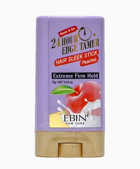 24 HOUR EDGE TAMER PEACHES HAIR SLEEK STICK 15g Hair Styling Asetena Pa 