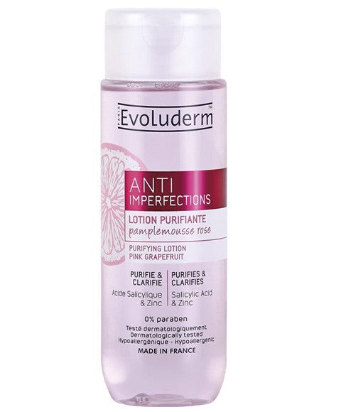 ANTI IMPERFECTIONS PURIFYING LOTION WITH PINK GRAPEFRUIT 200 ml Skin Moisturizing Asetena Pa 