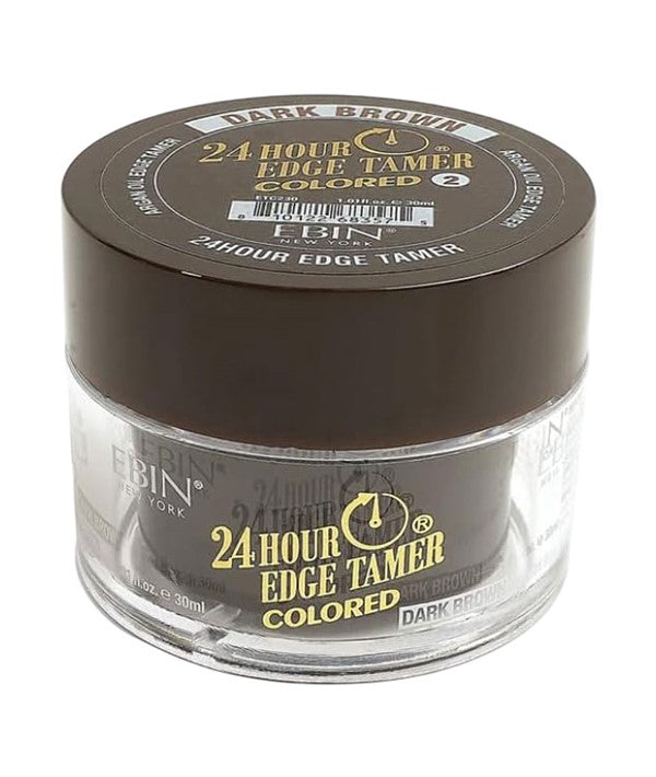 24H EDGE TAMER COLORED DARK BROWN 30 ML Hair Styling Asetena Pa 