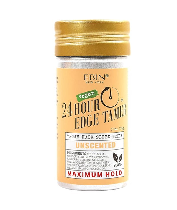 24 HOUR EDGE TAMER VEGAN HAIR SLEEK STICK UNSCENTED 75 g Hair Styling Asetena Pa 