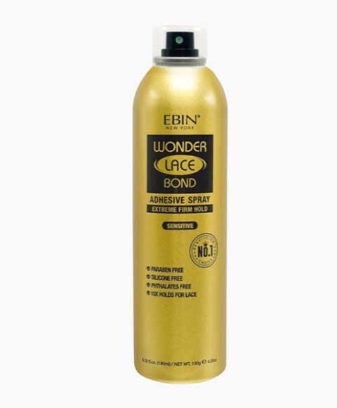 WONDER LACE BOND EXTREME FIRM HOLD ADHESIVE SPRAY SENSITIVE 180 ml Extensions Accessories Asetena Pa 