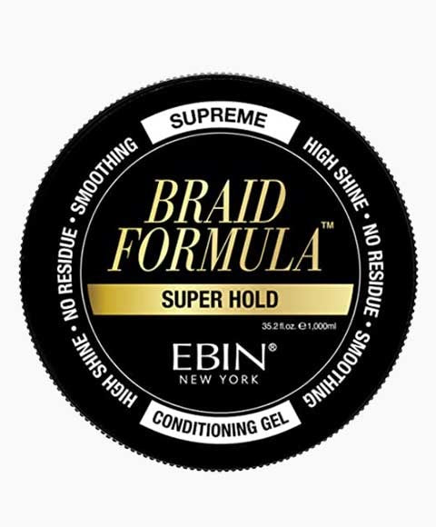 EBIN NEW YORK BRAID FORMULA SUPER HOLD SUPREME 180 ml Hair Styling Asetena Pa 