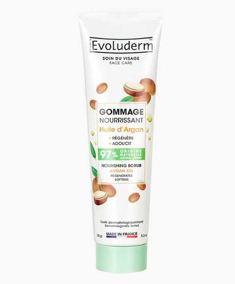 EVOLUDERM GOMMAGE NOURISHING SCRUB WITH ARGAN OIL 150 g Skin Wash Asetena Pa 