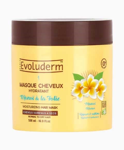 EVOLUDERM MONOI MOISTURIZING HAIR MASK 1000 ml Hair Moisturizers Asetena Pa 