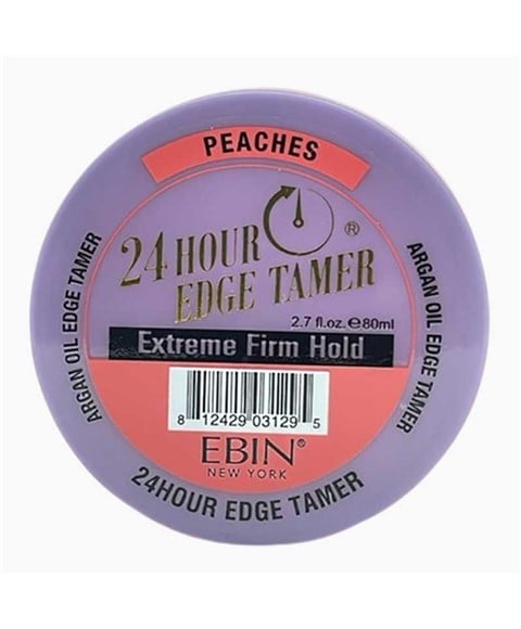 24 HOUR EDGE TAMER PEACHES EXTREME FIRM HOLD 15 ml Hair Styling Asetena Pa 