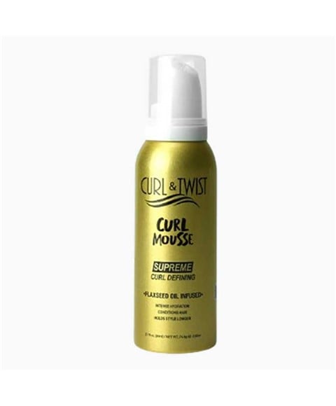 CURL AND TWIST SUPREME CURL DEFINING CURL MOUSSE 80 ml Hair Styling Asetena Pa 