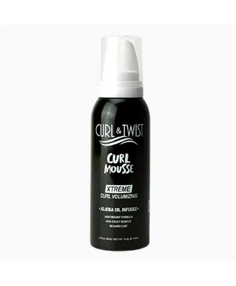 CURL AND TWIST XTREME CURL VOLUMIZING CURL MOUSSE 354 ml Hair Styling Asetena Pa 