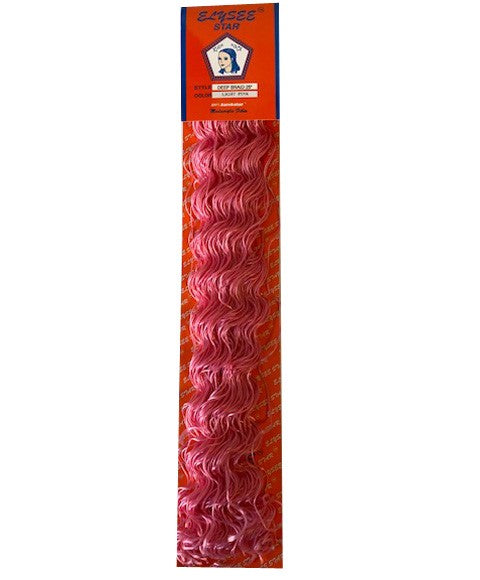 DEEP BRAID SYN LIGHT PINK 25 inch Hair for Braid Extensions Asetena Pa 