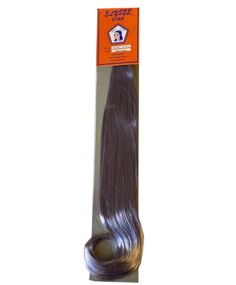SILKY SYN PONY LIGHT PURPLE PonyTail Asetena Pa 