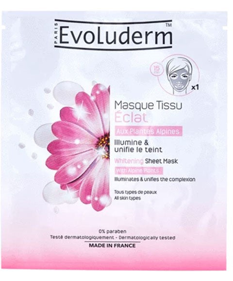 SHEET MASK WITH ALPINE PLANTS 19 ml Skin Wash Asetena Pa 