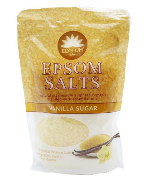 ELYSIUM SPA VANILLA SUGAR BATH SALTS 450 g Body Care Asetena Pa 