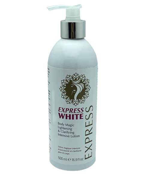 WHITE EXPRESS BODY MAGIC LIGHTENING AND CLARIFYING INTENSIVE LOTION 500 ml Even Skin Tone Asetena Pa 