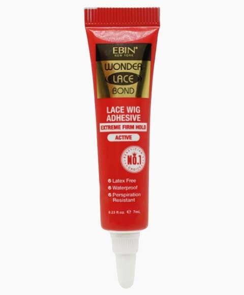 WONDER LACE BOND LACE WIG ADHESIVE EXTREME FIRM HOLD TUBE ACTIVE 7 ml Extensions Accessories Asetena Pa 