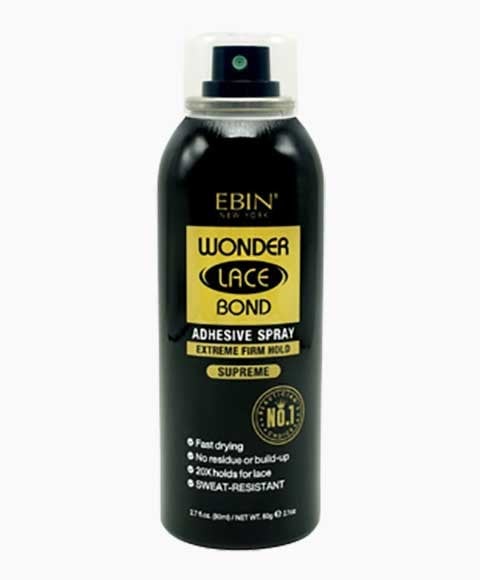 WONDER LACE BOND ADHESIVE SPRAY EXTREME FIRM HOLD SUPREME 30ml Extensions Accessories Asetena Pa 