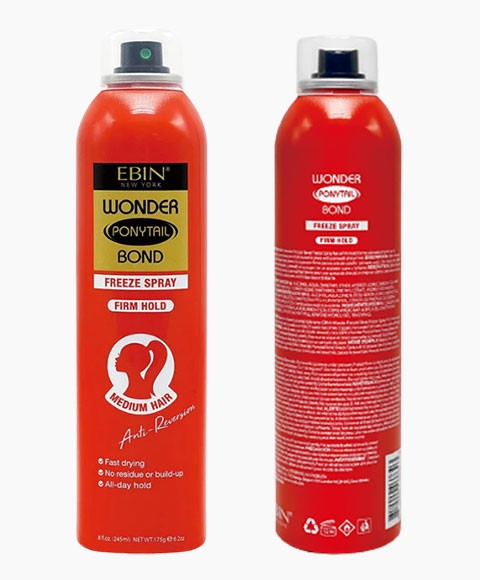 WONDER PONYTAILS BOND FREEZE SPRAY FIRM HOLD 245 ml Sprays, Serums and Oils Asetena Pa 