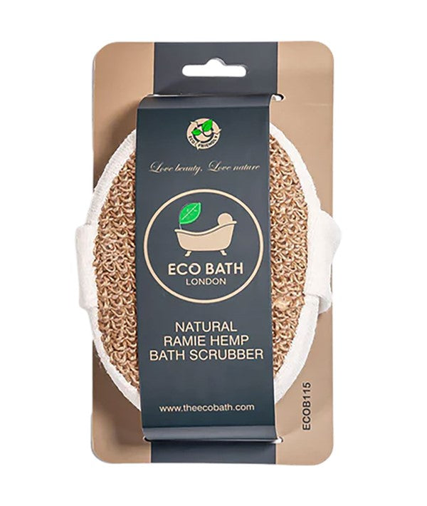 NATURAL RAMIE HEMP BATH SCRUBBER Skin Wash Asetena Pa 