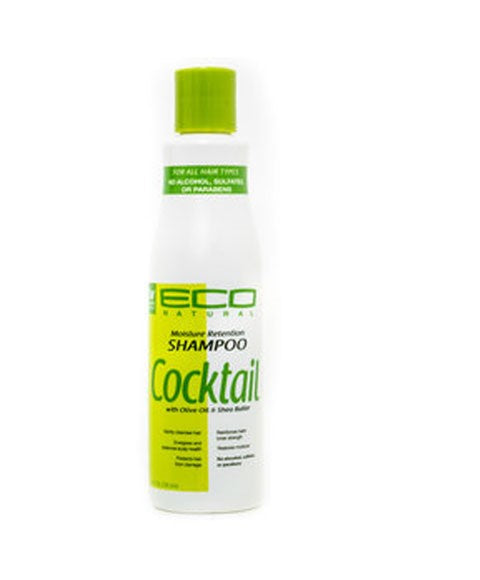 ECO NATURAL COCKTAIL SHAMPOO WITH OLIVE OIL AND SHEA BUTTER 236.6 ml Shampoo Asetena Pa 