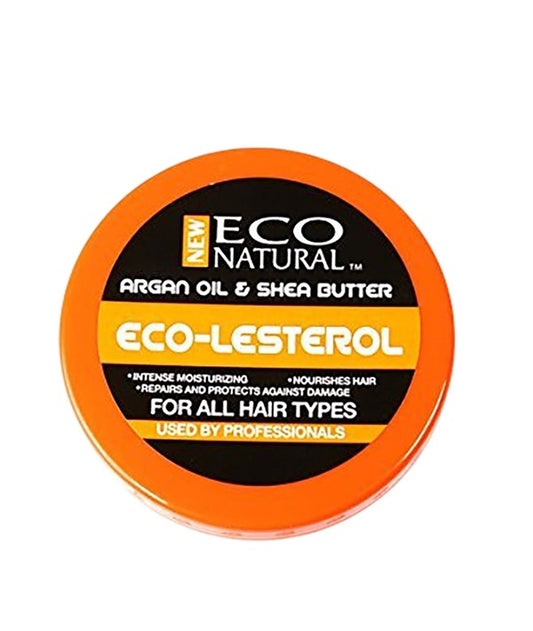 ECO NATURAL ECO LESTEROL ARGAN OIL AND SHEA BUTTER HAIR TREATMENT 235 ml Treatments Asetena Pa 