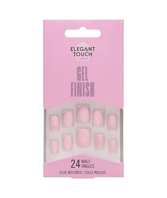 ELEGANT TOUCH PERFECT PINK NAIL GEL FINISH 24 Nails Nails Asetena Pa 