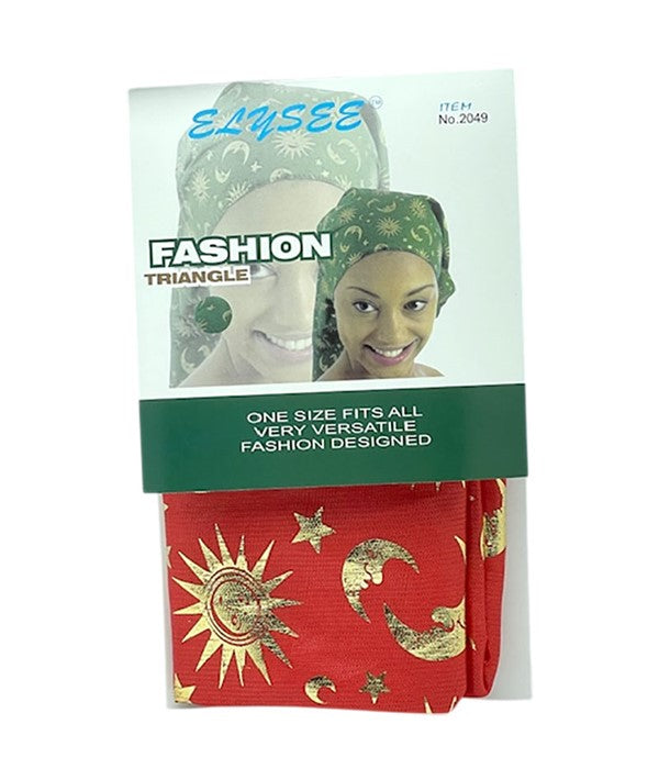 ELYSEE STAR FASHION TRIANGLE 2049 Durags and Caps Asetena Pa 