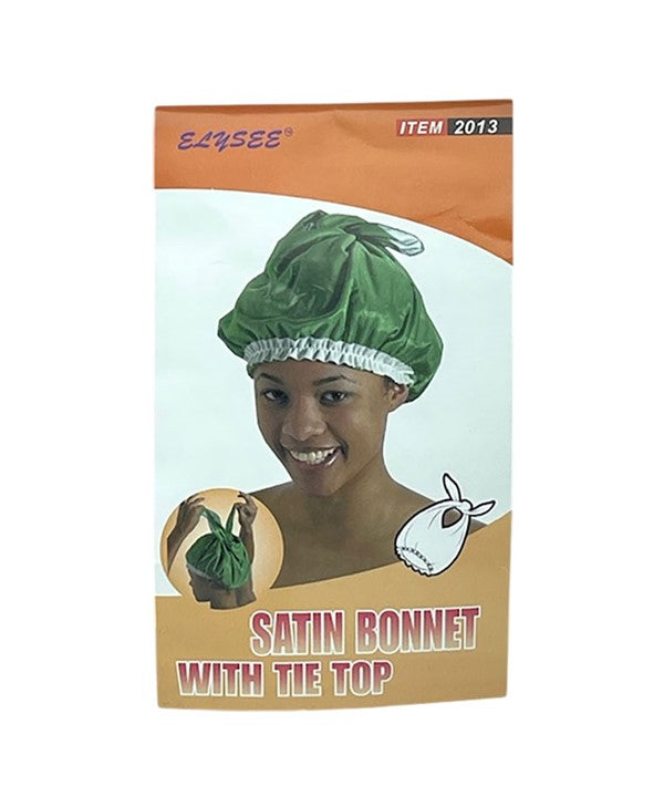 ELYSEE STAR SATIN BONNET WITH TIE TOP 2013 Durags and Caps Asetena Pa 