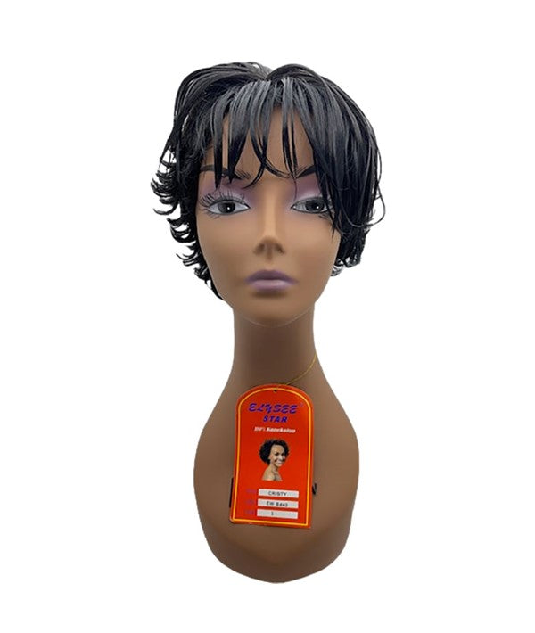 ELYSEE STAR SYNTHETIC CRISTY WIG  Color 1 Synthetic Hair Wigs Asetena Pa 