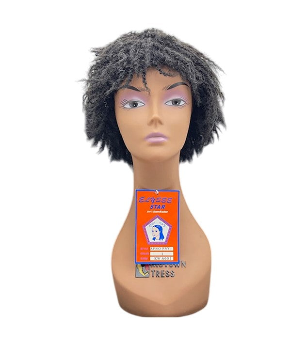 ELYSEE STAR SYNTHETIC AFRO FAY WIG  Color 1 Synthetic Hair Wigs Asetena Pa 