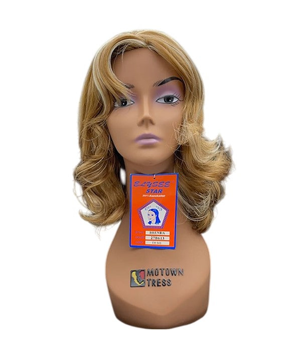 ELYSEE STAR SYNTHETIC BRENDA WIG  Color 27B613 Synthetic Hair Wigs Asetena Pa 