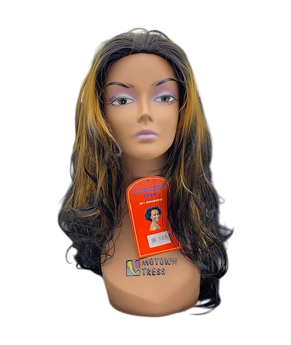 ELYSEE STAR SYNTHETIC CAROL SPECIAL WIG  Color 3T1B-27S Synthetic Hair Wigs Asetena Pa 