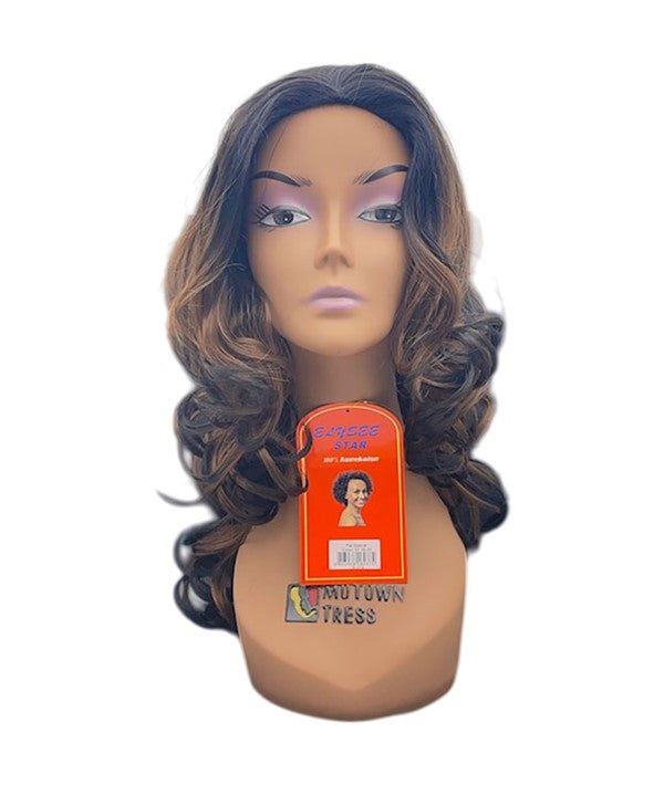 ELYSEE STAR SYNTHETIC FAI SPECIAL WIG  Color 1BTT30 Synthetic Hair Wigs Asetena Pa 