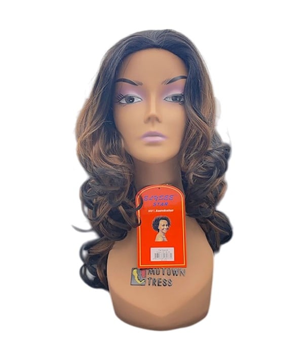ELYSEE STAR SYNTHETIC FAI SPECIAL WIG  Color 3T1B-27S Synthetic Hair Wigs Asetena Pa 