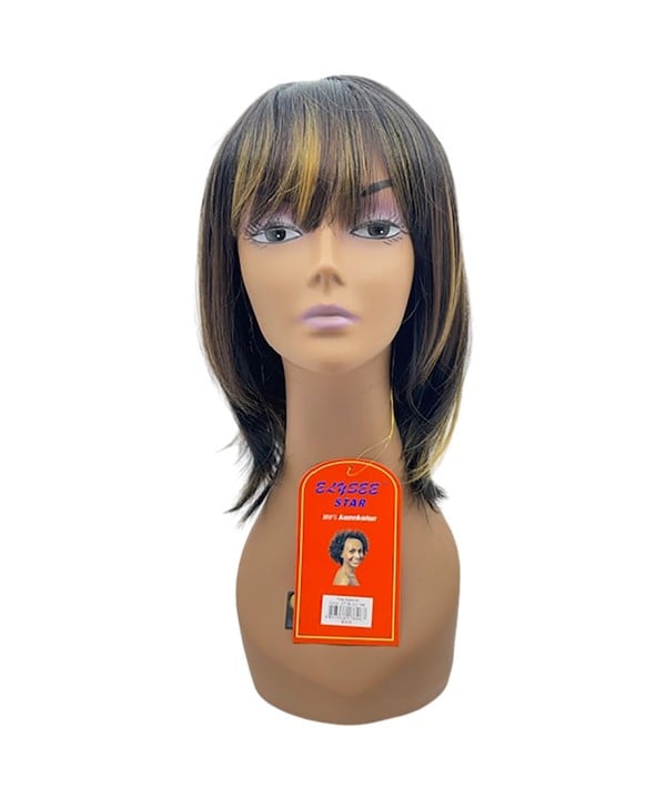 ELYSEE STAR SYNTHETIC TISA SPECIAL WIG  Color 2t1b/33/144 Synthetic Hair Wigs Asetena Pa 