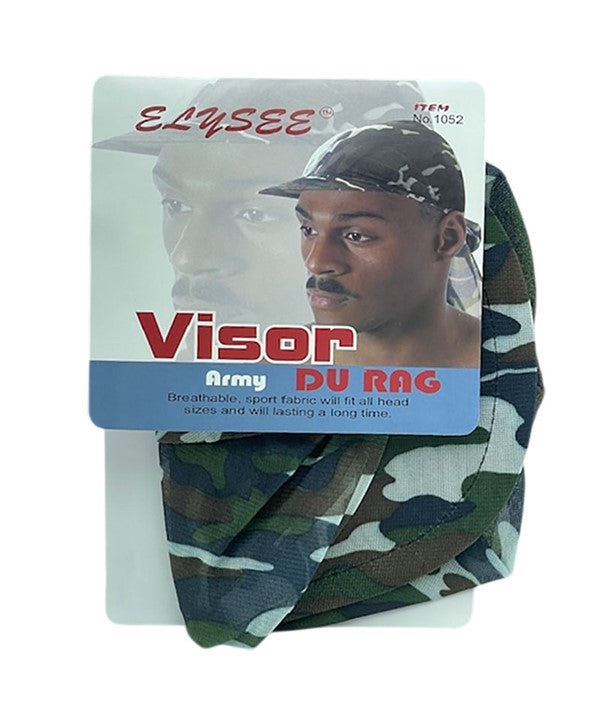 ELYSEE STAR VISOR ARMY DU RAG 1052 Durags and Caps Asetena Pa 
